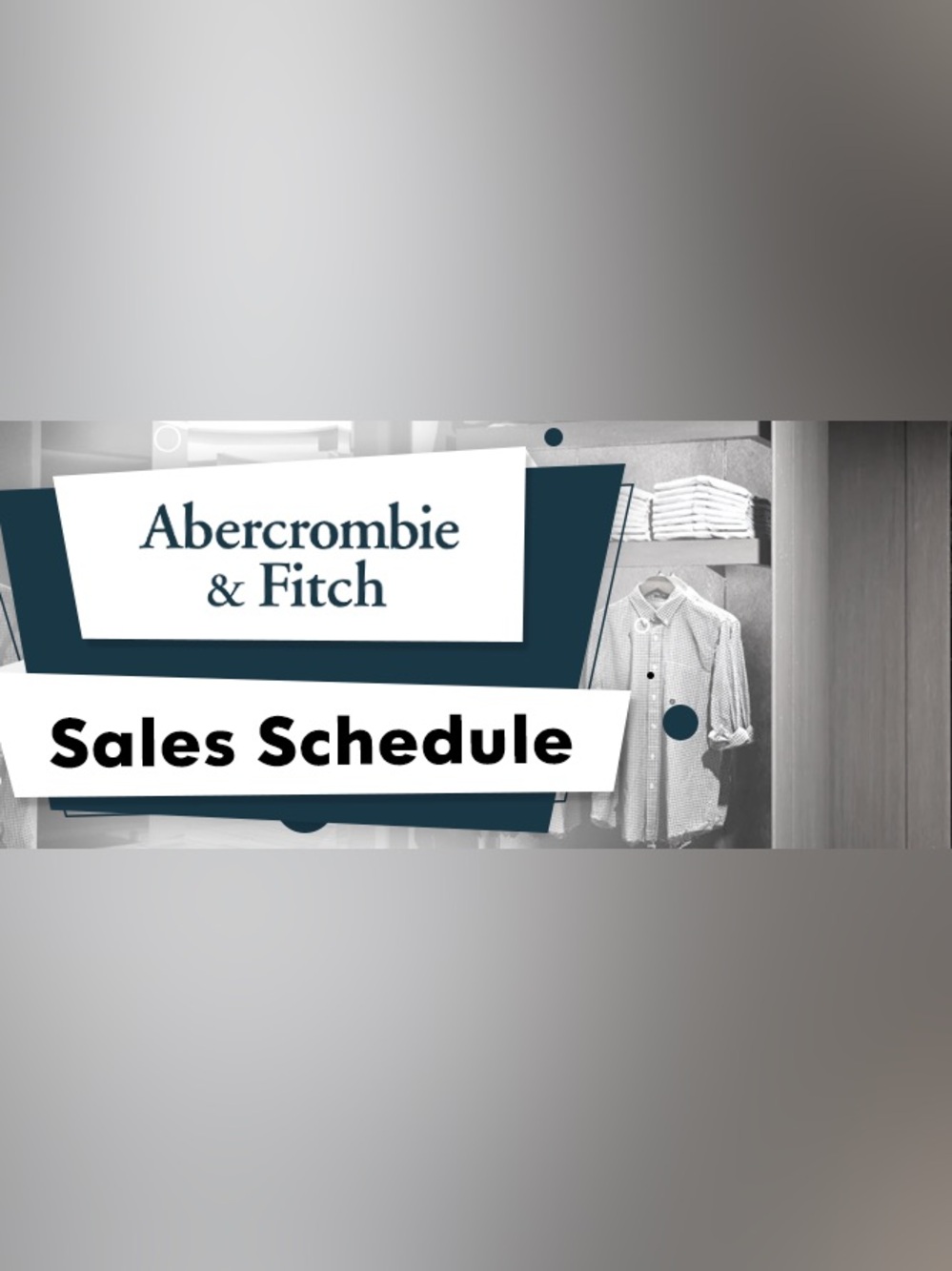 BUNDLE OFFER: MENS ABERCROMBIE & FITCH **Wardrobe Mix **(Lot of 12 items)